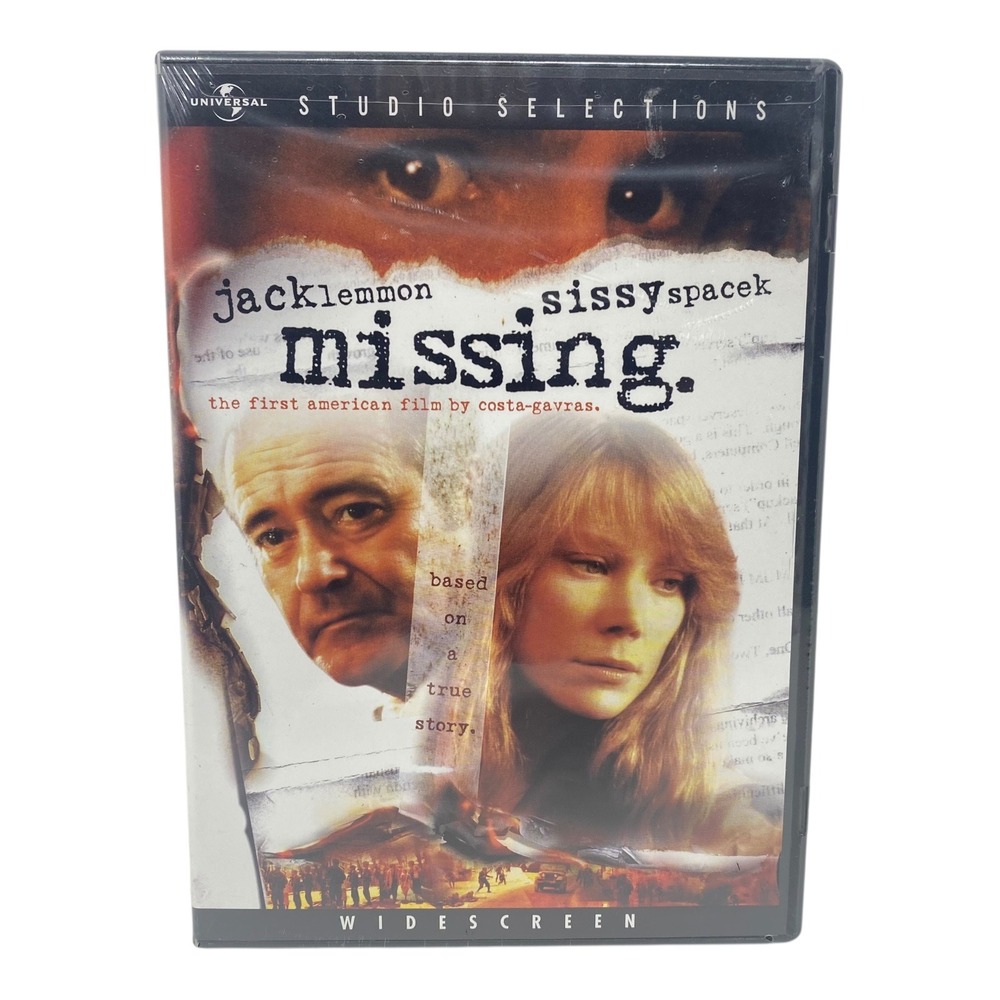 Missing DVD Universal Studio Selections Jack Lemmon Sissy Spacek‎ Widescreen NEW